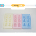 cute shape plastic personalized ice cube tray with low price